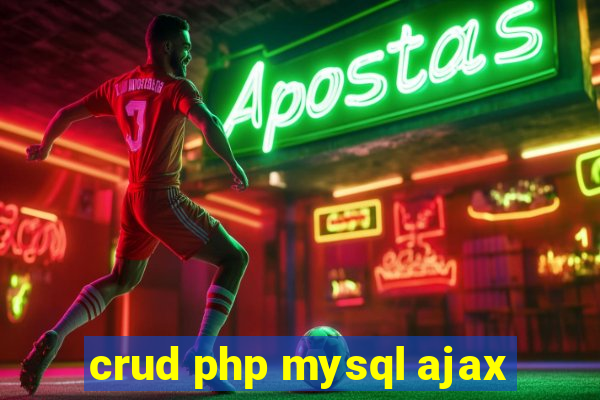 crud php mysql ajax